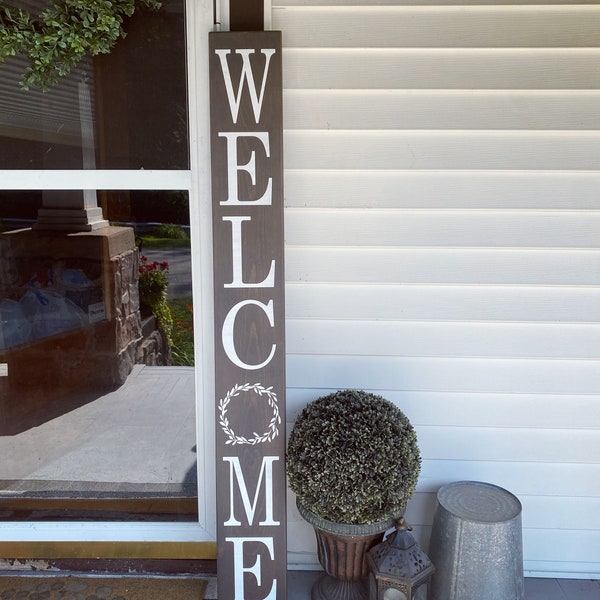 Tall Porch Sign Etsy