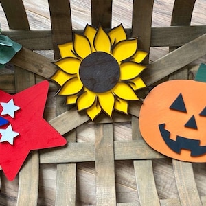 Finished Wooden Cutouts / Interchangeable Designs for Front Porch ...