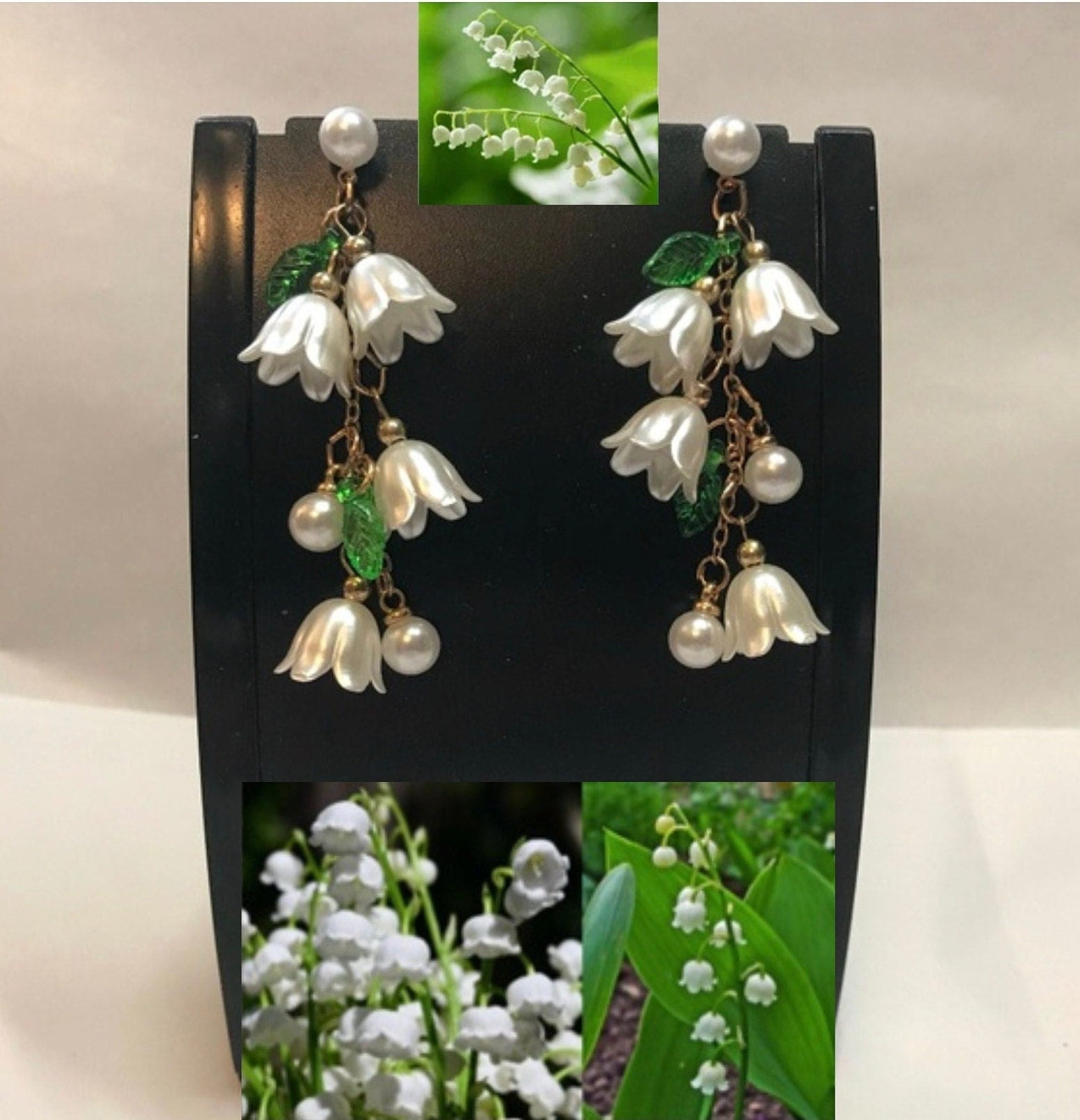 VENACOLY Lily Of The Valley, Orecchini In Argento Sterling 925