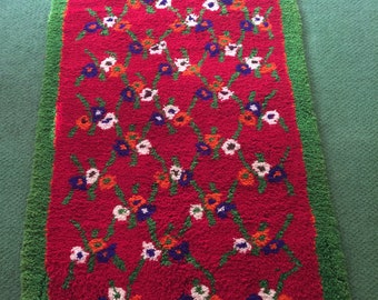 Vintage Ethnic Arabian (Guebela) Carpet - free shipping, Moroccan Style, African, Maghreb, Persian Style, Turkish Style