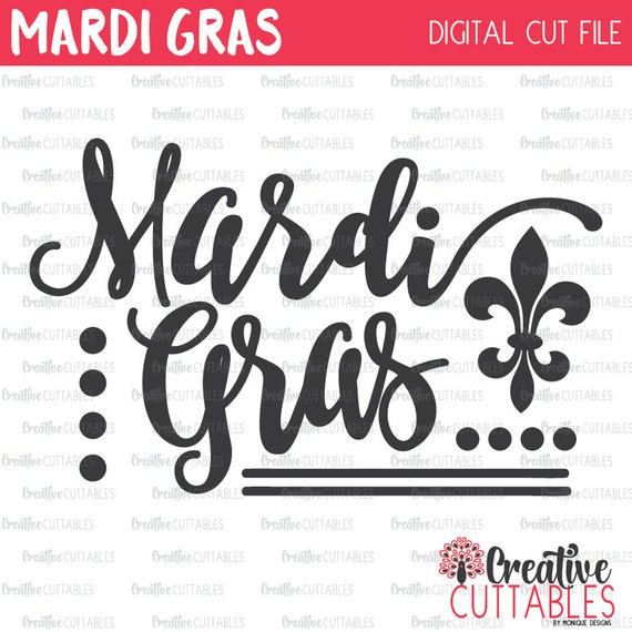 mardi gras princess svg