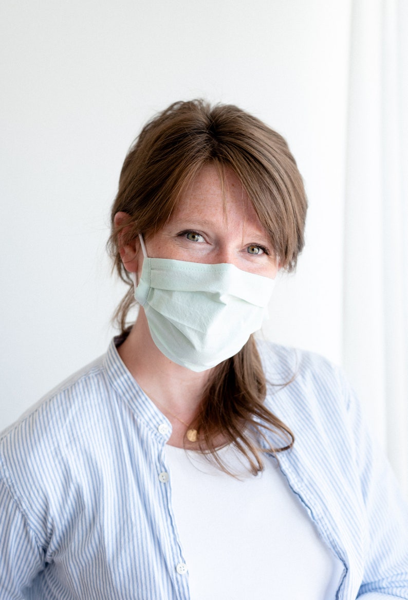 single layer cotton mask