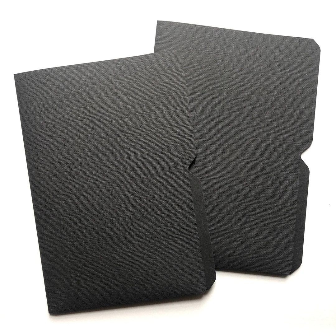 Planner Pocket Folder Divider Insert for A5 Travelers Notebook, Set of