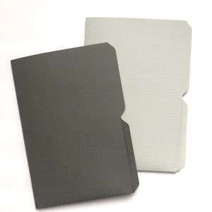Planner Pocket Folder Divider Insert for A5 Travelers Notebook, Set of 2