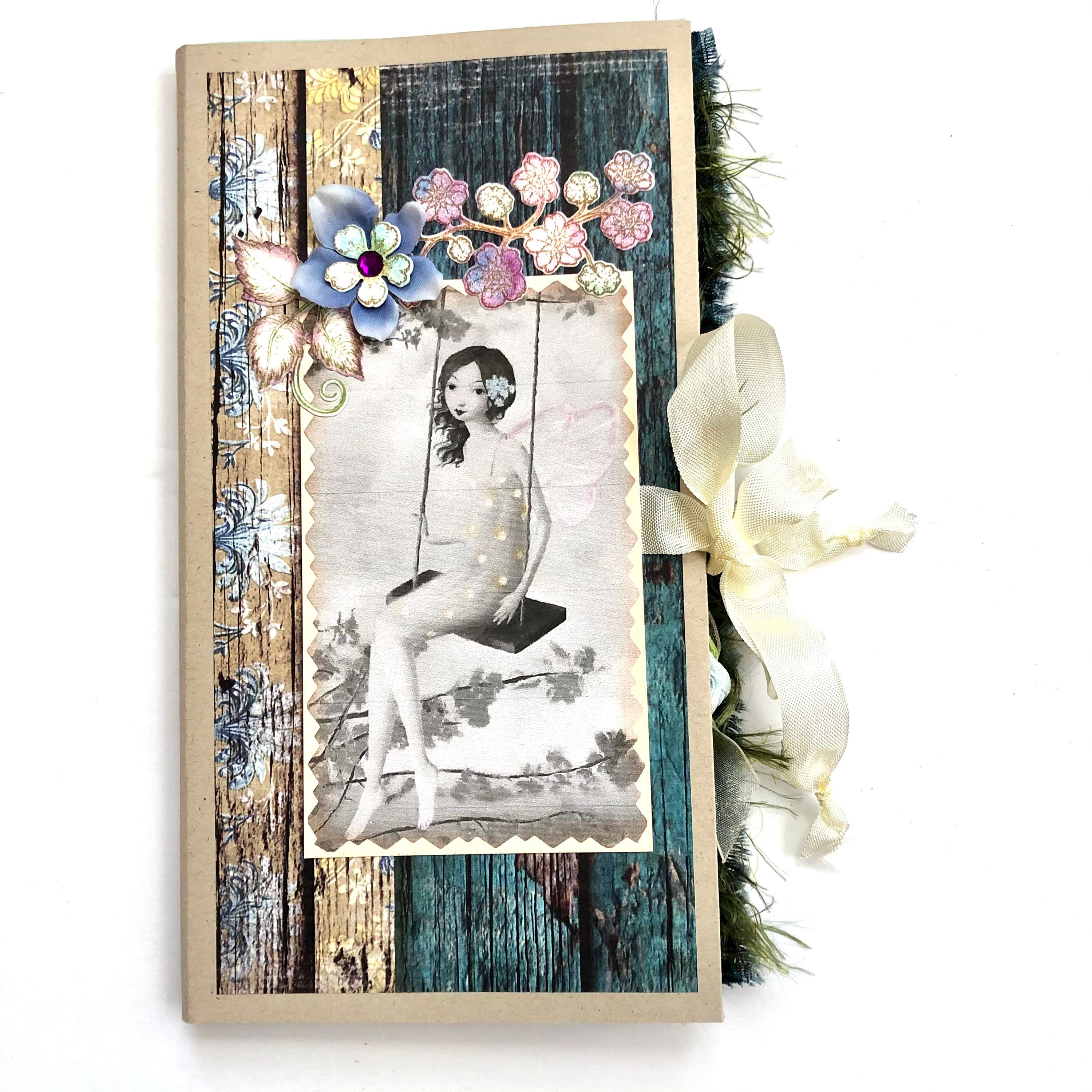 Blank Writing Journal Diary Notebook Scrapbook Unlined Etsy