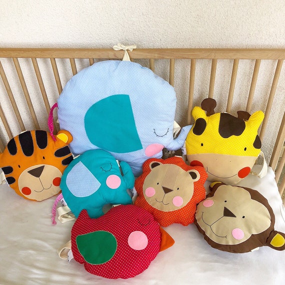 cot bumper cushions