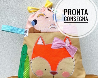 FOX NURSERY BAG for changing clothes for kindergarten and nursery