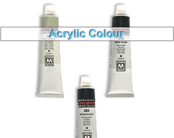 Acrylic Paint 45ml Tube Artist Art 84 Colours Professional Painting Maestro PAN Color 281-283