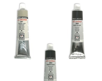 Oil Paints 45ml Tube Artist Art 84 Colours Professional Painting Maestro PAN Colour 281-283