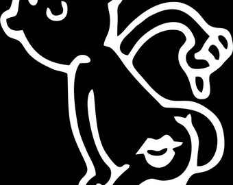 Autocollant Huoristique En Vinyle Iperéable « How A I Driving I