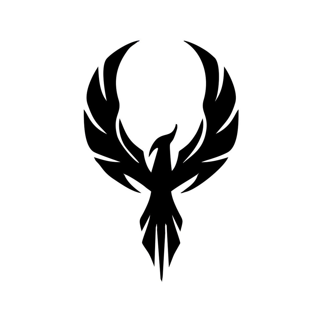 Sticker Decal Eagle Phoenix Fire Auto Car Bumper Window Vinyl Tribal