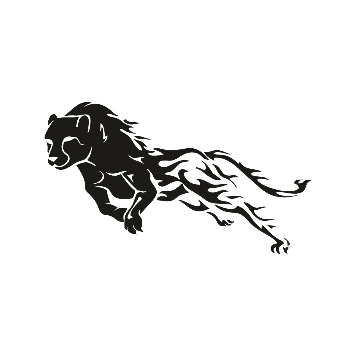 Metal Car Decals, Large Flame Decals For Cars: 19.5x13.6cm Wild Panther Car Sticker Black/Silver Auto & Motorcycle Decoration From Gxg_n, $909.17