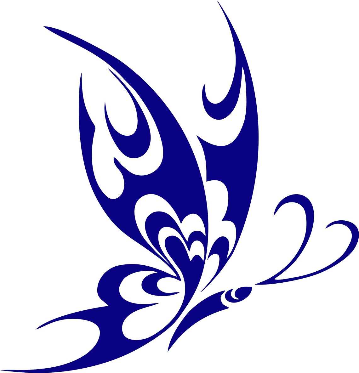 Butterfly Lovely Beautiful Auto Car Bumper Window Vinyl Decal Etsy