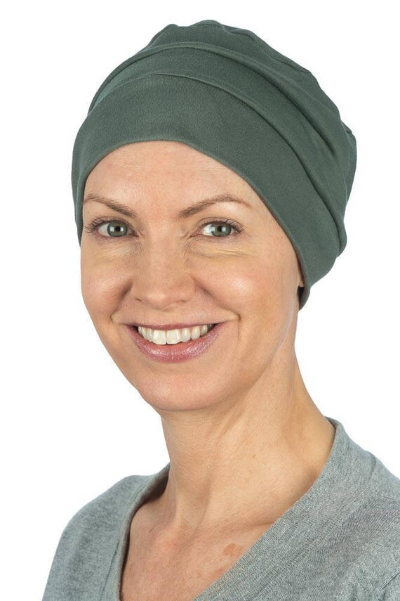 Olive Chemotherapy Sleep Cap/Night Cap for Cancer Hair Loss Etsy