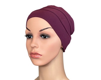 Chemo Headwear Sleep Cap for Hair Loss, Chemo Hats Are Ideal Breast Cancer Gifts As A Comfortable Alternative To A Wig