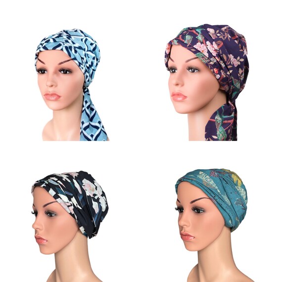Easy Tie Chemo Head Scarf/Chemo Turban For Cancer Patients Etsy