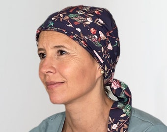 Pre Tied Chemo Head Scarf/Chemo Turban For Cancer Patients with Hair Loss Exclusively by Chemotherapy Headwear