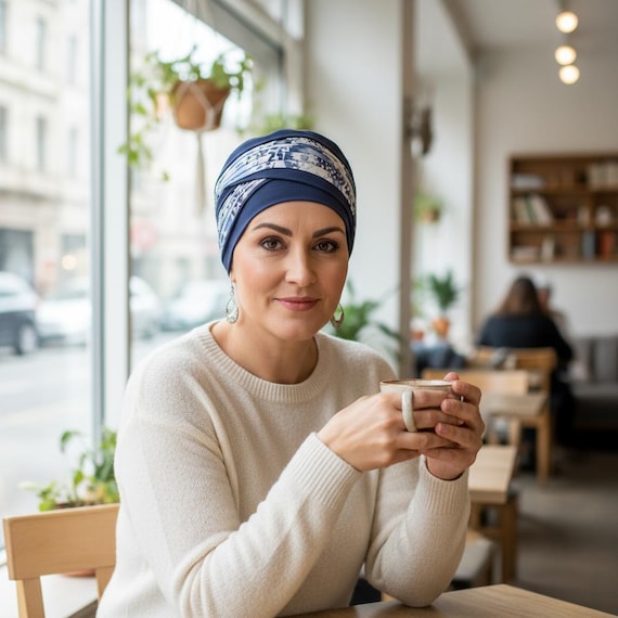 Bambus Chemo Hut : Weiche, bequeme Schlafmtze fr Haarausfall