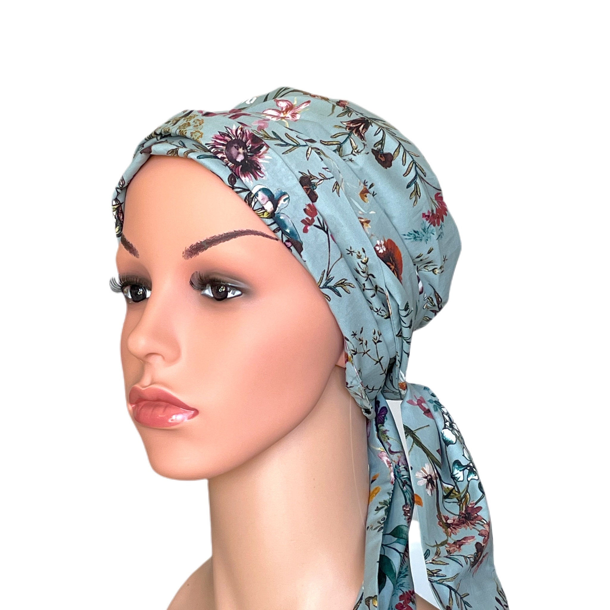 Pre Tied Chemo Head Scarf/chemo Turban for Cancer Patients - Etsy UK