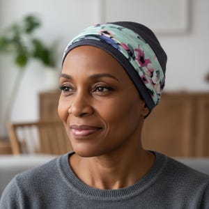 Chemo Hat with Detachable Headband: Comfortable Cancer Headwear