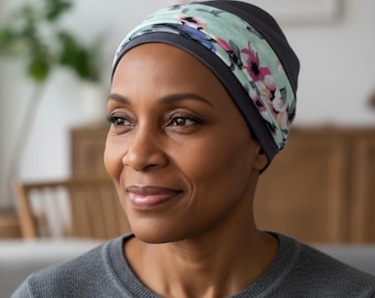 Chemo Hat with Detachable Headband: Comfortable Cancer Headwear
