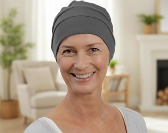 Soft Cotton Chemo Hat: Comfortable Women's Sleep Cap for Hair Loss