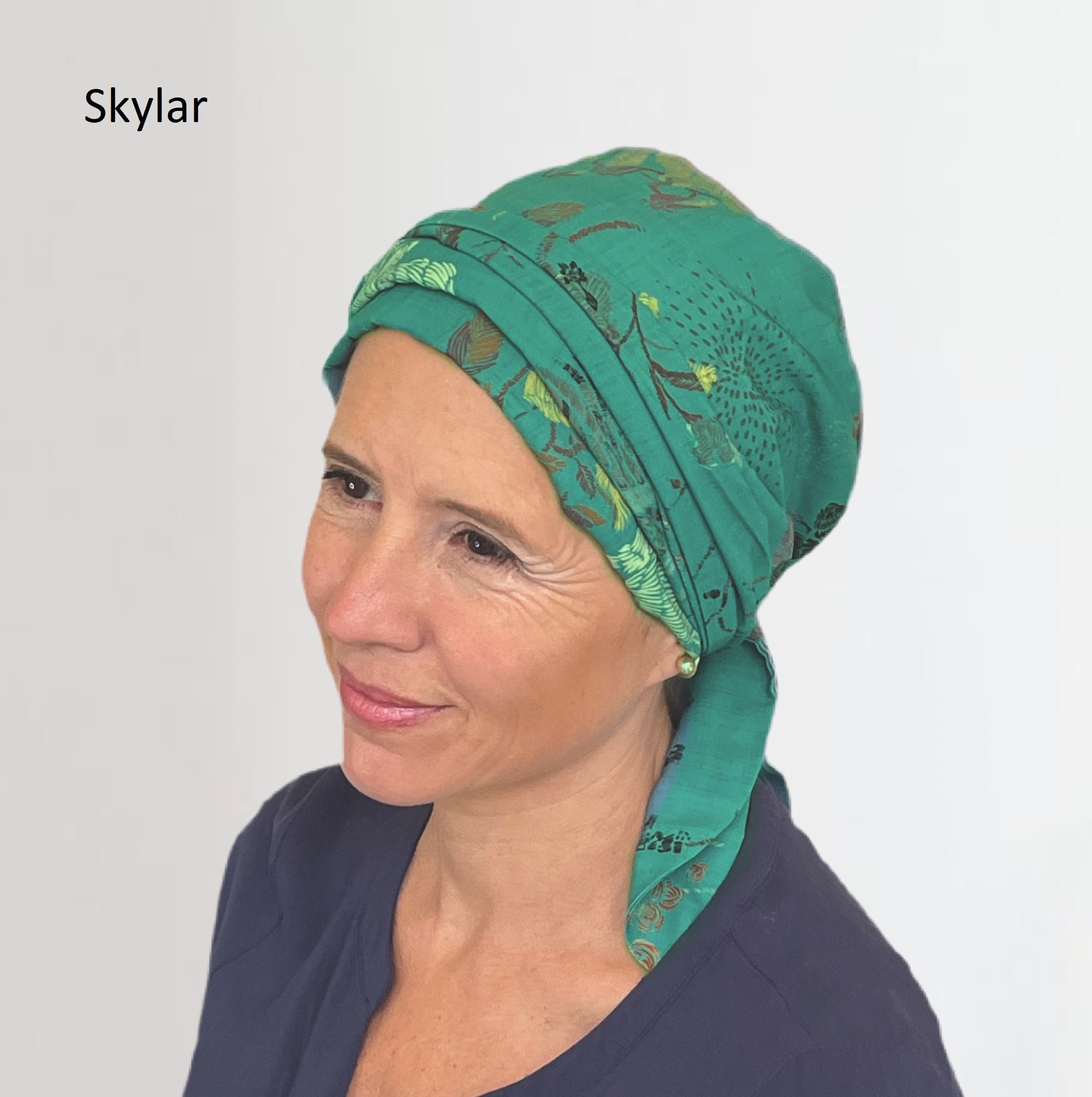 How To Tie A Head Scarf Chemo