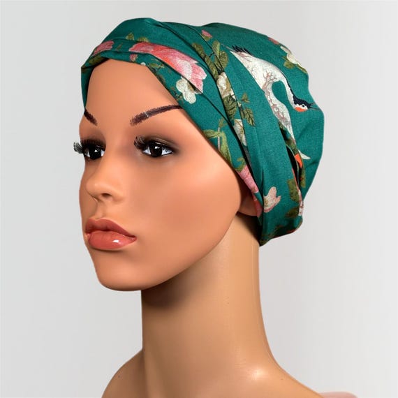 Bamboo Fitted Bandana For Hair Loss - Soft Pre-Tied Headscarf For Chemo, Alopecia, Comfortable & Breathable