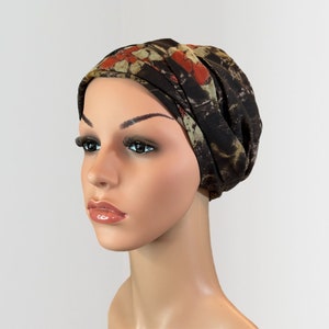 Pre Tied Chemo Head Scarf/Chemo Turban For Cancer Patients with Hair Loss Exclusively by Chemotherapy Headwear image 1