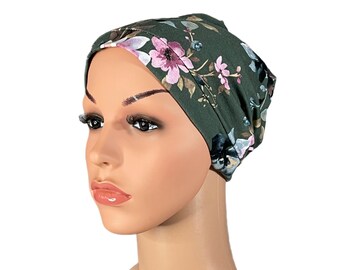 Chemo Beanie Headwear for Hair Loss Stretch Super Soft Turban Lots of Colours Headwear Alopecia Hat Cap For Women