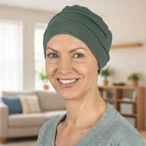 Soft Cotton Chemo Beanie: Soft headwear for chemotherapy patients