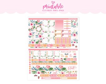 Me Time Printable Planner Stickers Spa Treat Wellness Printable Weekly Cut Files Hobonichi Weeks Hobonichi Weekly Kit