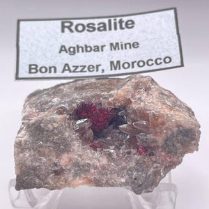 Roselite Specimen - Morocco