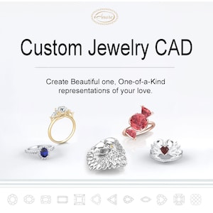 Custom Jewelry CAD (Please Reach Out Before Purchase)