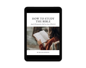 How to Study the Bible PDF eBook