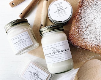 St. Louis Gooey Butter Cake Hand Poured Pure Soy Candles and Melts