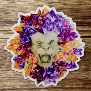 Ametrine Lion Sticker