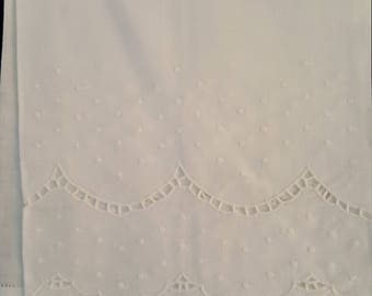 27" X 46" Vintage Linen Hand or Bath Towel