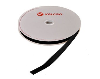 VELCRO® Brand Sew On Hook & Loop Sewing/Stitch-On Fabric Tape Black