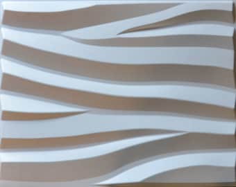 Natural Bamboo 3D Wall Panel Decorative Wall Ceiling Tiles Cladding Wallpaper- Albert - 6 m2, Panel Dimensions 80cm X 62.5cm