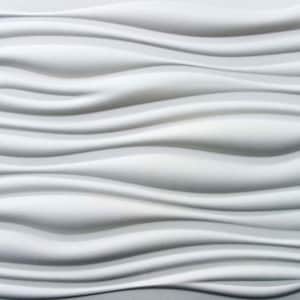 Natural Bamboo 3D Wall Panel Decorative Wall Ceiling Tiles Cladding Wallpaper- Anstella - 6 m2, Panel Dimensions 80cm X 62.5cm