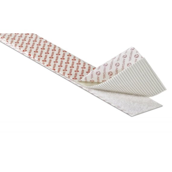 Genuine Velcro ® marca Autoadesivo Gancio e Passante NASTRO BIADESIVO