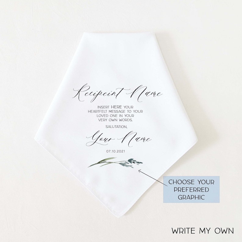 I CHOOSE YOU Groom Gift from Bride on Wedding Day, Personalized Wedding Handkerchief Gift Groom, Wedding Gift Groom, Groom Pocket Square Write My Own