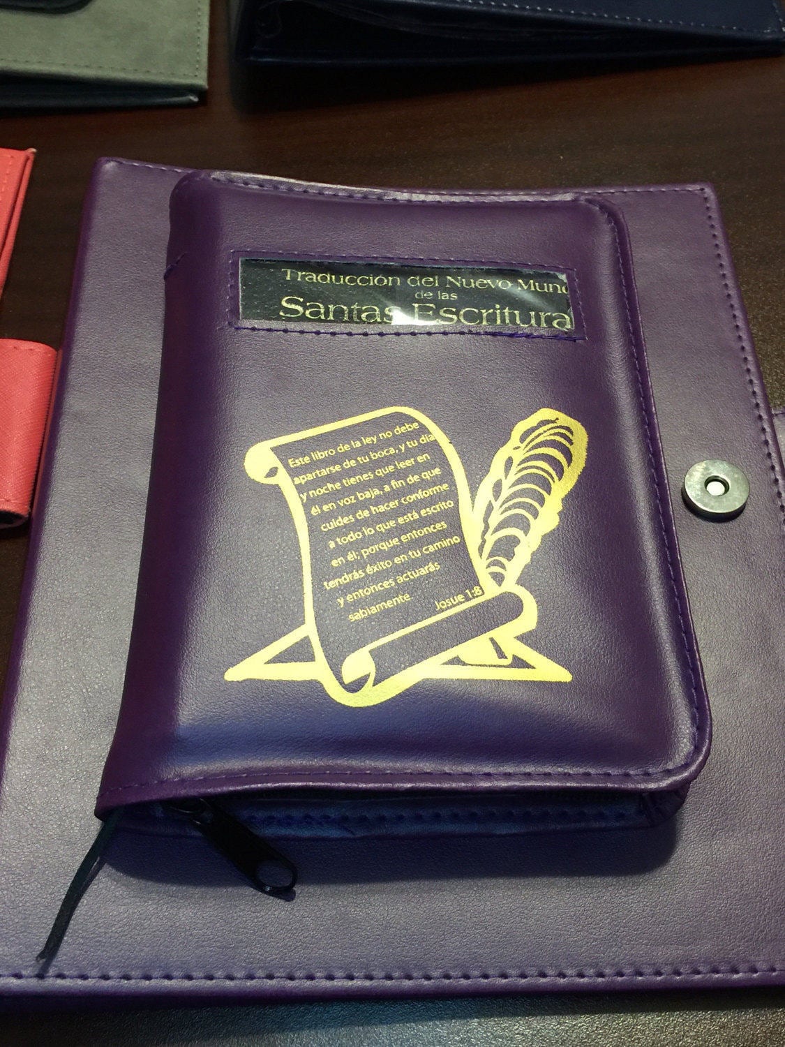 Saturar banda Diez años Carpetas para el ministerio para Biblia Revistas Tratados Folletos Invitaciones JW Josue 1:8 Predicación Organizado Español Saturar banda Diez años Carpetas para el ministerio para Biblia Revistas Tratados Folletos Invitaciones JW Josue 1:8 Predicación Organizado Español