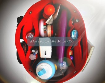 Louis Vuitton Speedy Bag Insert- Bag Organizer, Button Closure, Makeup Cosmetic Storage