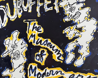 Origina Poster Jean Dubuffet 1967 - Galerie Maeght - Etsy Canada