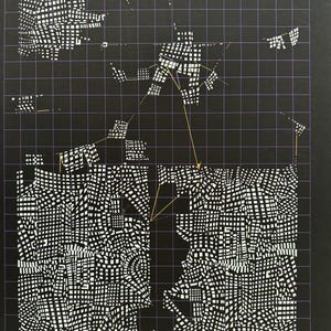 Risaburo Kimura, ‘City 34’, original signed silkscreen, 1974