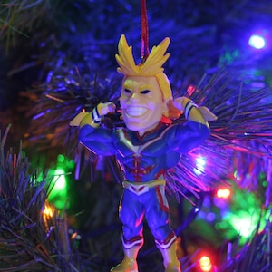 Anime Academia Character Christmas Ornaments