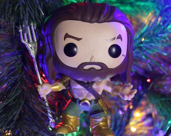 Aqua Man Character Pop Culture Christmas Ornament