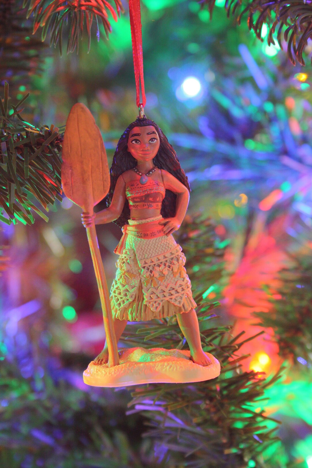 Moana Christmas Ornament Etsy